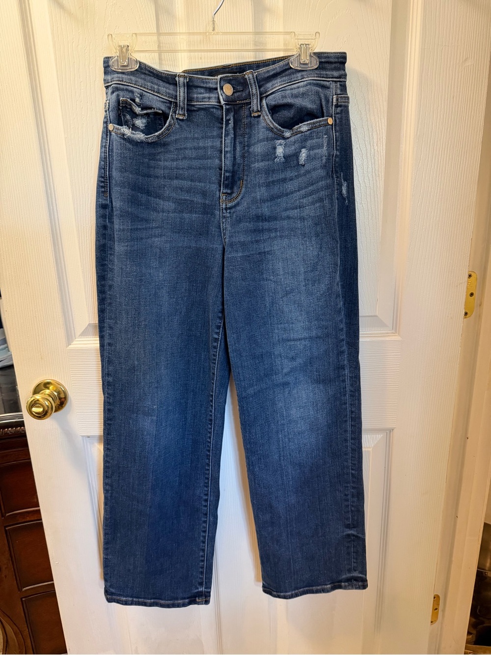 Judy Blue Jeans Size 5/27 JB82497DK High Waisted Wide Leg